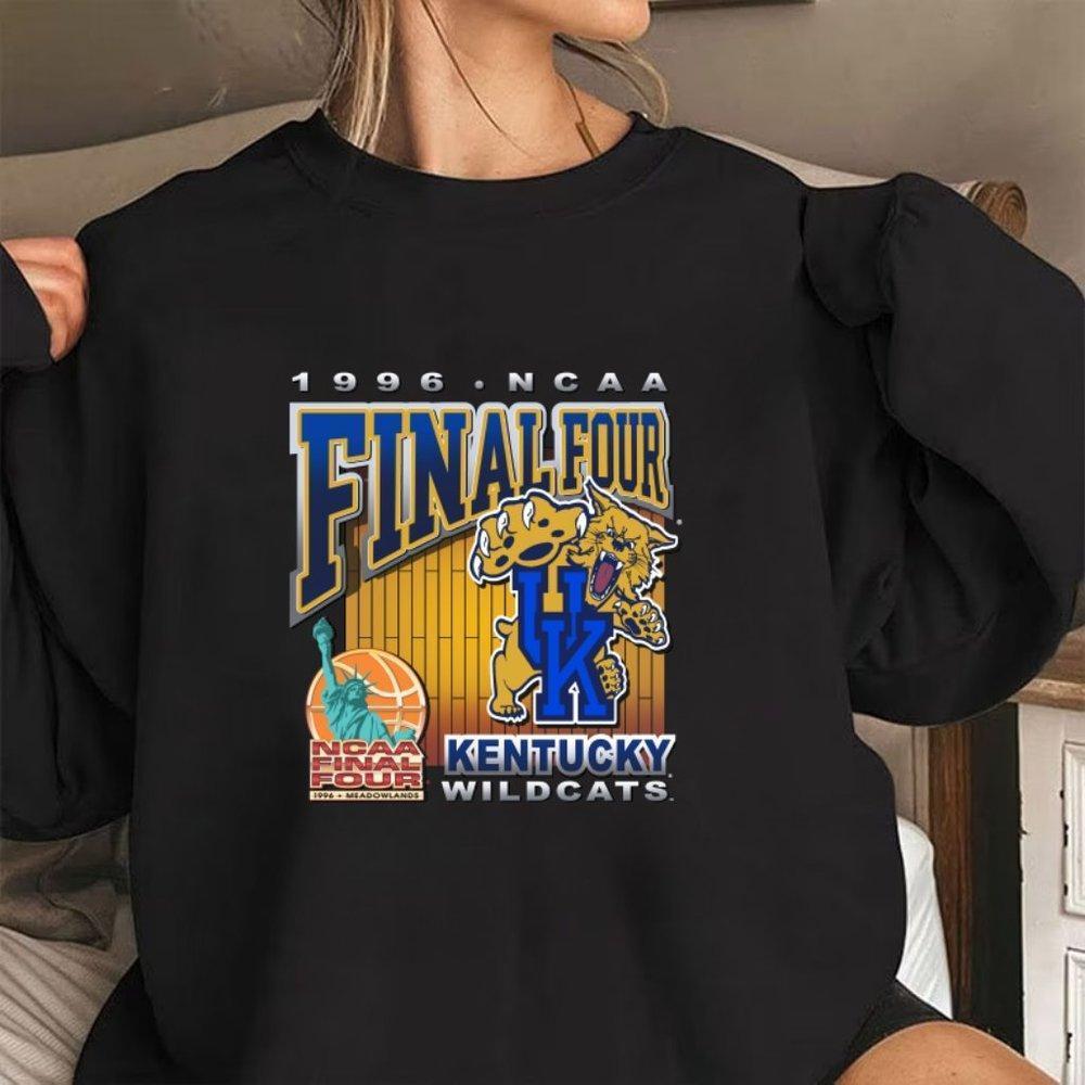 Unisex Black Sweater, 1996 Kentucky Wildcats Final Four Unisex Style Sweater